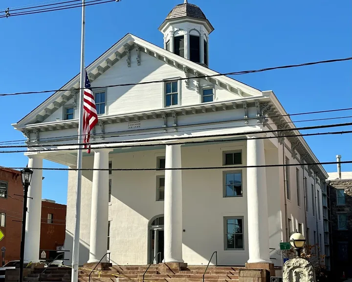The Historic Hunterdon County Courthouse, built in 1828, Flemington