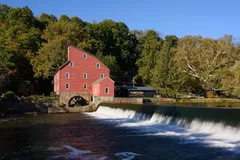 The Red Mill and its dam on the South Branch of the Raritan, Clinton